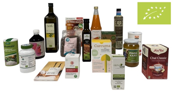 Een dwarsdoorsnede van het biologisch assortiment in onze webshop